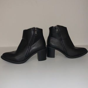 Vintage Black Booties